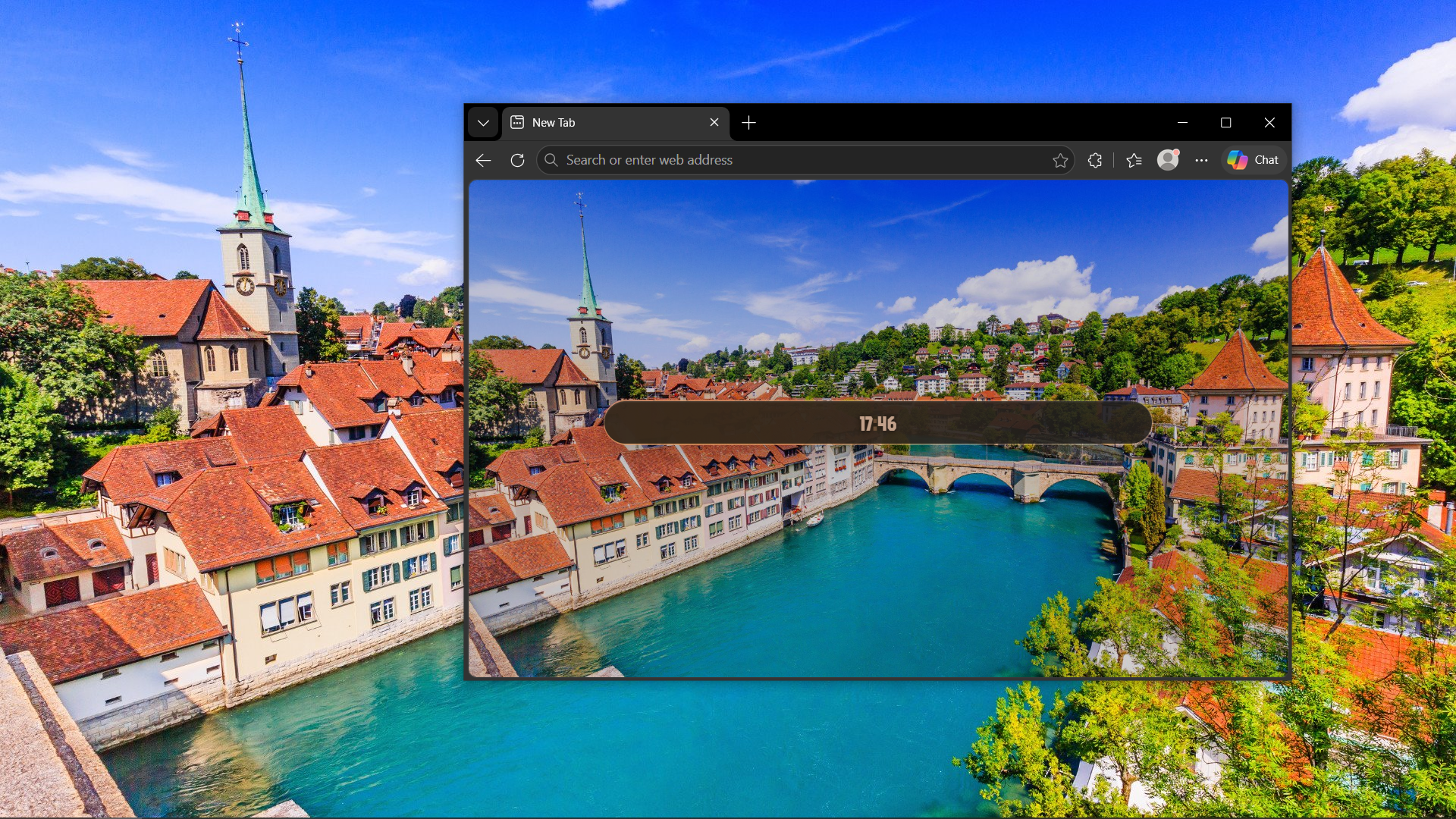 Old Town Bern Wallpaper